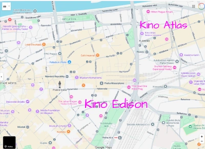 Festival Map - Kino Atlas & Edison Filmhub